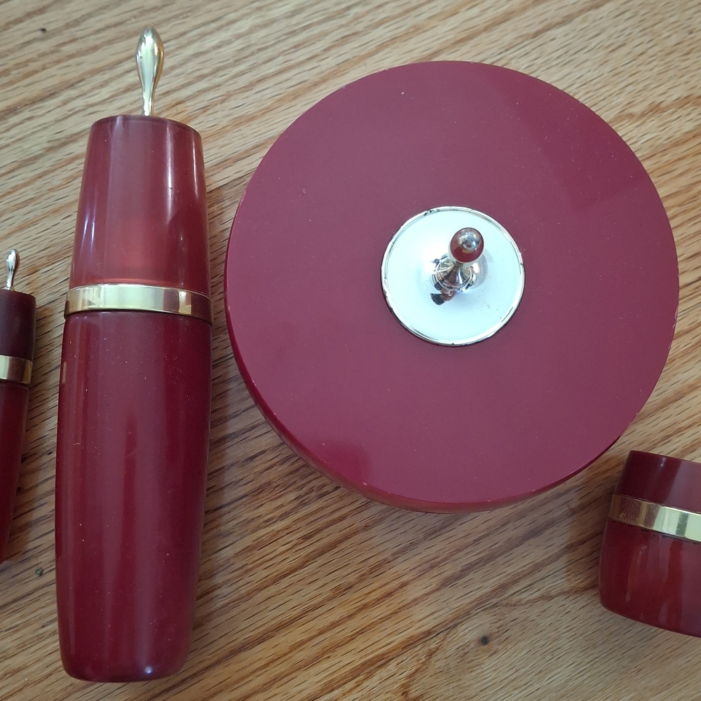 Vintage Avon Charisma Collection Empty Bottles / Canisters